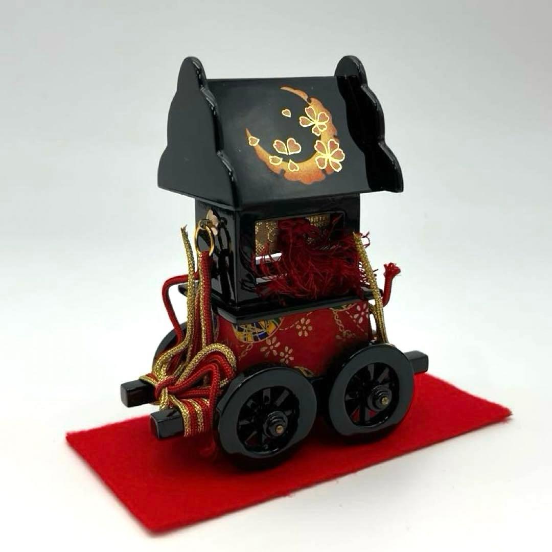 雛人形　桃の節句　雛道具　神楽　雪輪桜