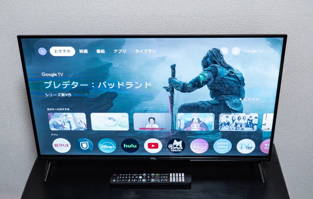 TCL 32S5400 2024年モデル 美品 32 液晶テレビ