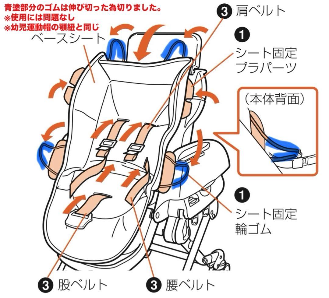 ⭐️お得良品◉⭐️コンビ　ハイローチェア　ルシエスAT⭐️別途追加購入新品替えベルト付