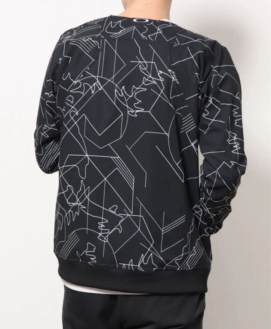 オークリー ゴルフ 長袖 メンズ スカル リバーシブル ウィンド ジャケット