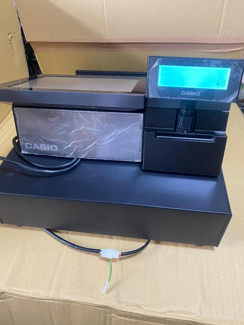 超特価 美品 カシオレジスター VX-100 Ver4.3.1 取説　鍵付