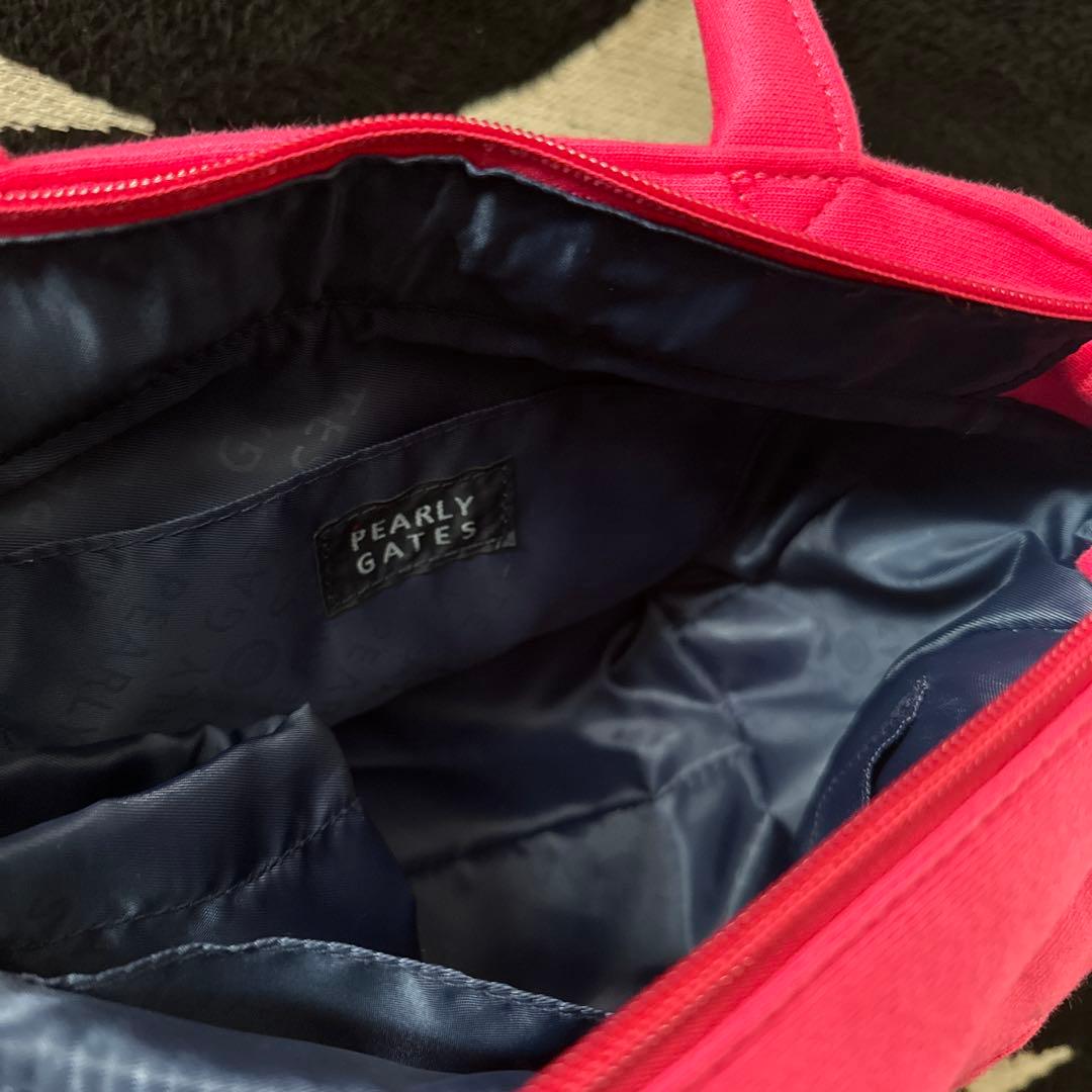 新品 未使用★タグ付き★パーリーゲイツ カートバック トートバック ピンク