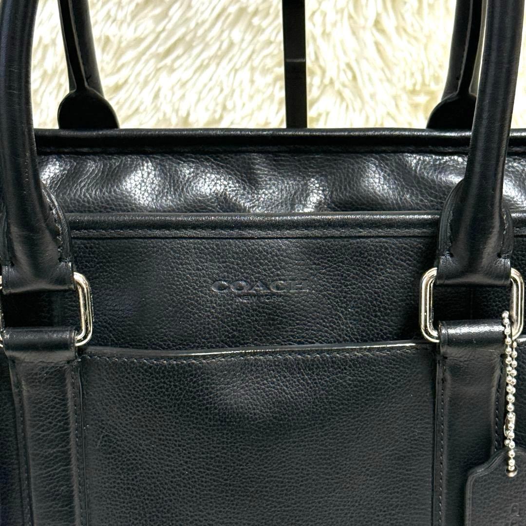 まっちゃん02様✨コーチ メトロポリタン ビジネスバッグ ブラック 2way