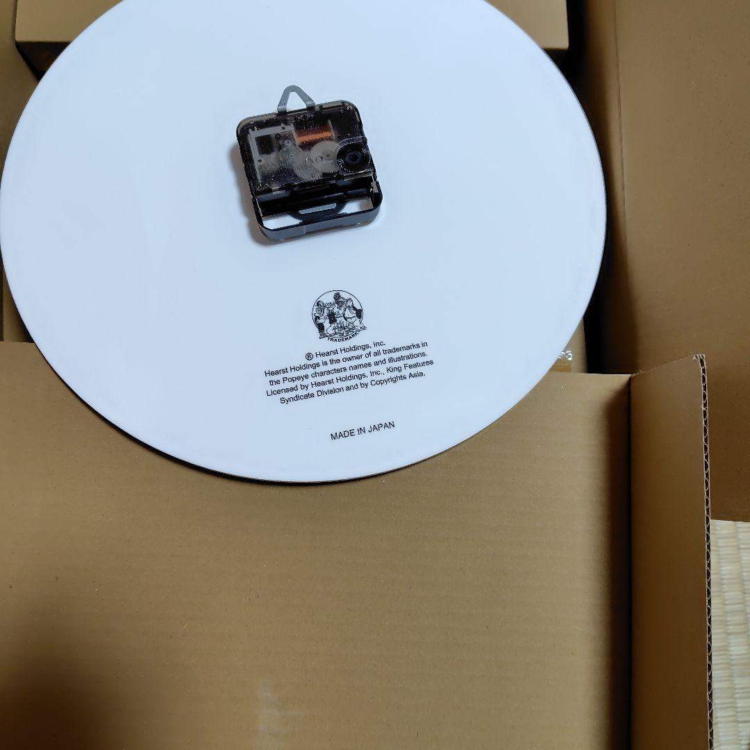 アベイシングエイプ✕ポパイ 壁掛け時計