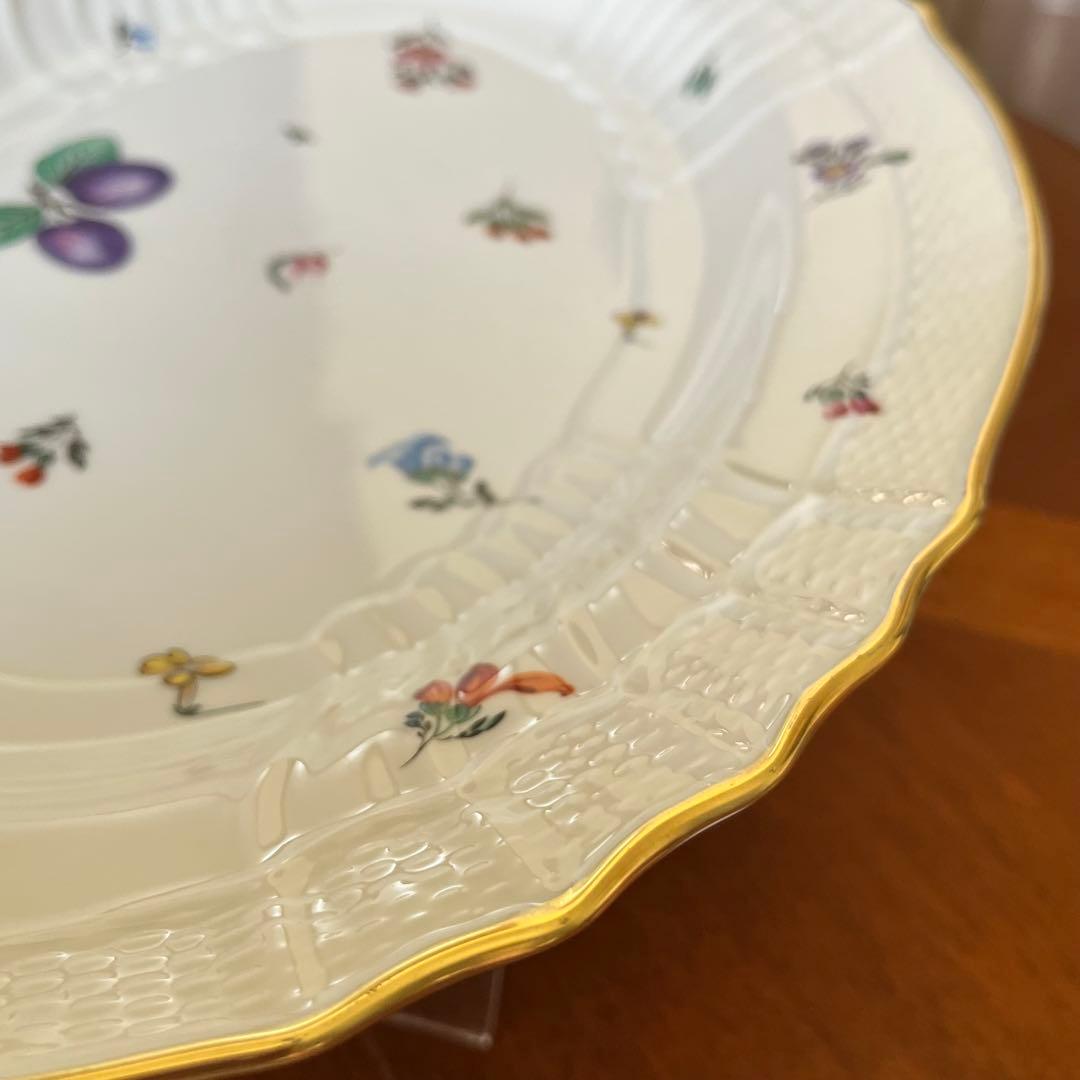 【希少品】リチャードジノリ★ベッキオペルージャ★豪華なラージオーバルプレート