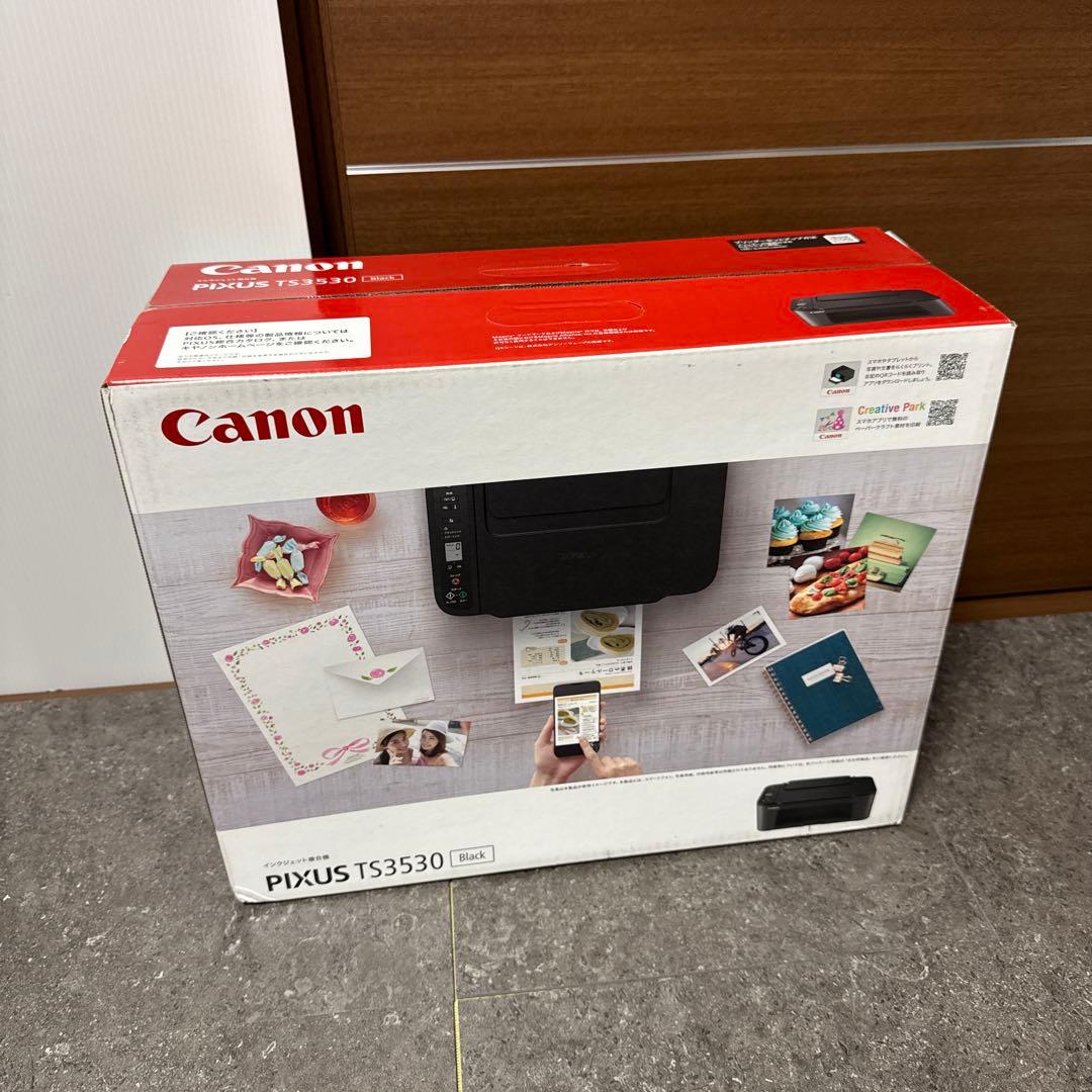 新品未開封品⭐︎ Canon PIXUS TS3530 ブラック