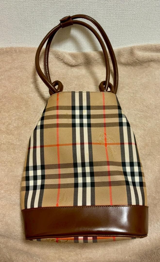 希少品 バーバリー ショルダーバッグ ノバチェック ヴィンテージバーバリー