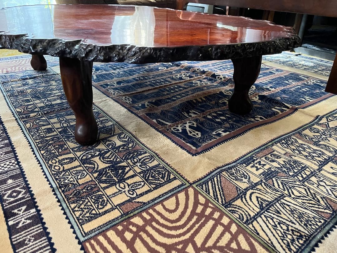 一枚板　座卓　ローテーブル　和家具