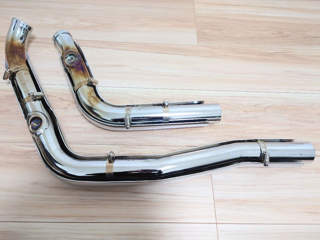 ハーレー FLSTF 2015年式外し バンス＆ハインズ ミニグレネードマフラー