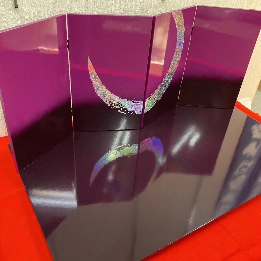 F25-6 山本寛斎雛飾り　雛飾り台屏風のみ　雛人形台屏風　ひな人形　巾75㎝位