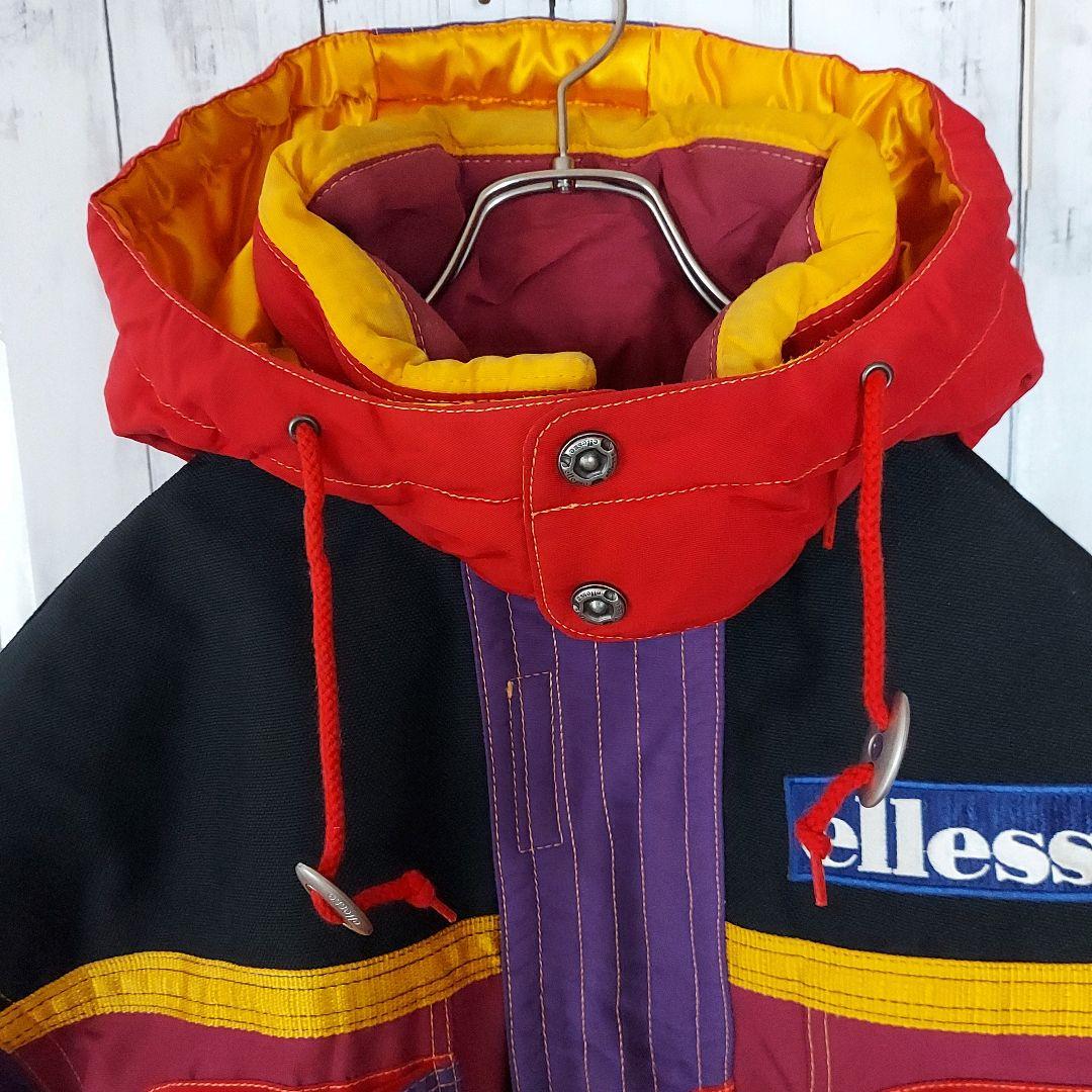 【ellesse】80s エレッセ ゴールドウィン スキーウェア 上下セット L