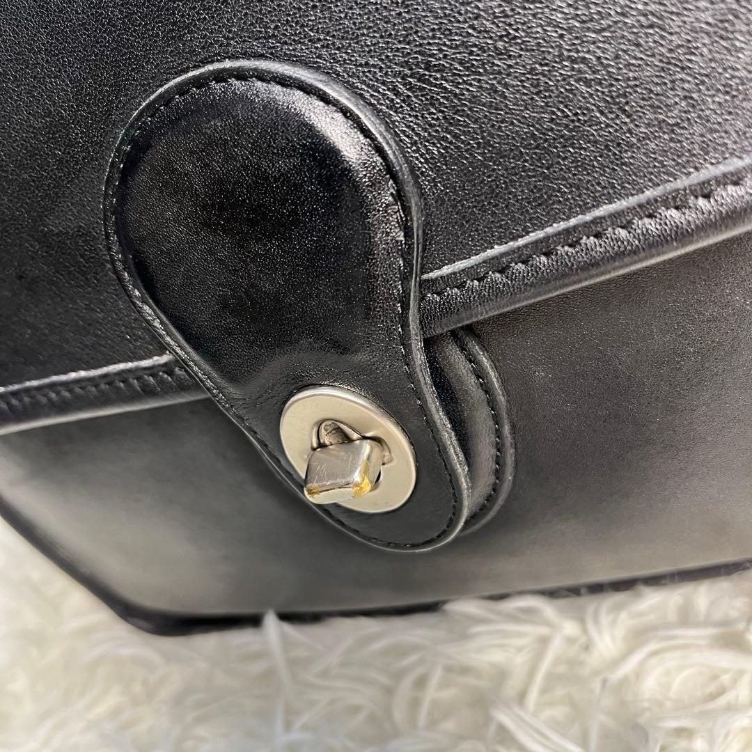 【希少】OLD COACH ハンドバッグ 2way 9927 グラブタンレザー