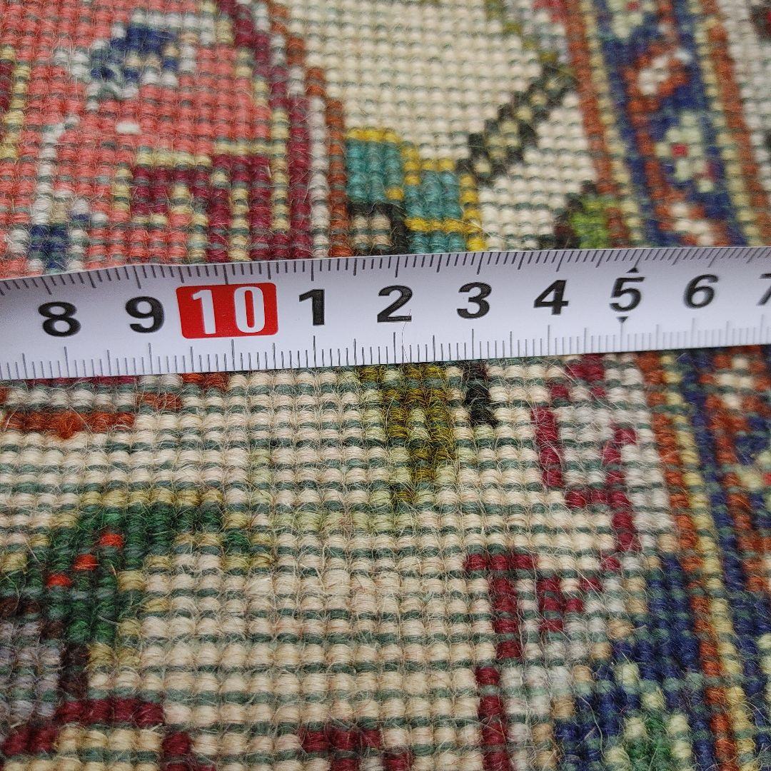 ペルシャ絨毯 302x197 手織り 美術品 タブリーズ産 クリーニング済み