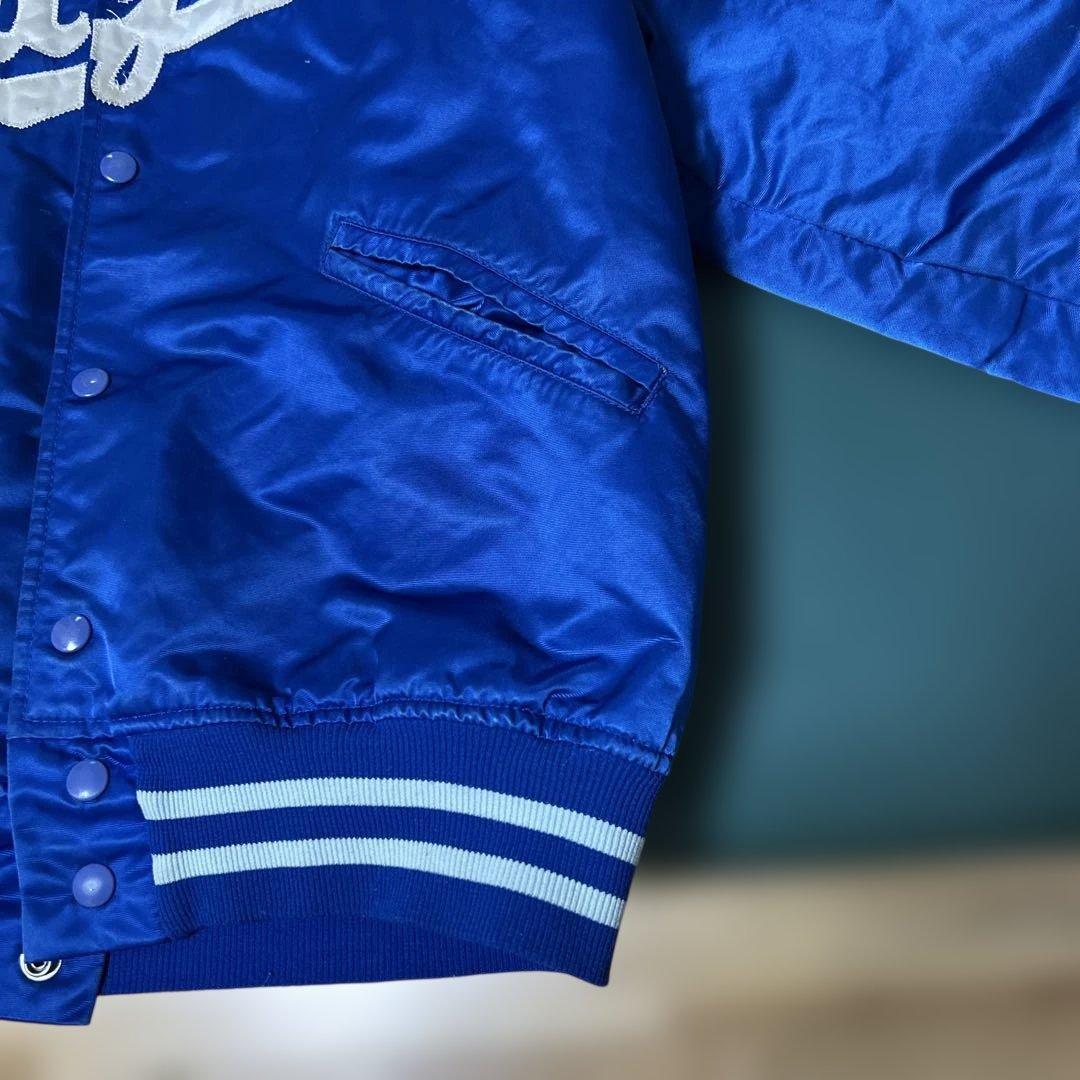 値下げ80s USA MLB公認Dodgers フェルコ　スタジアムジャンバーM