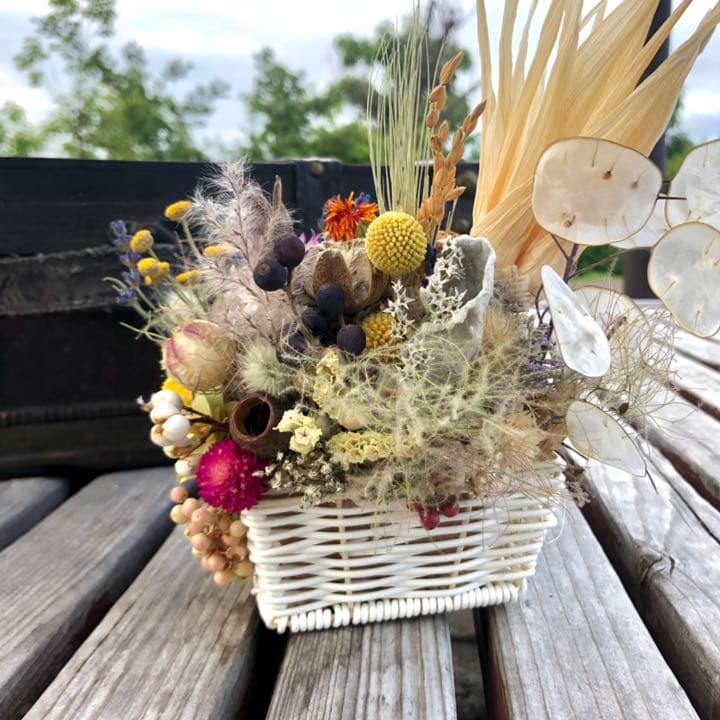 バスケットアレンジ