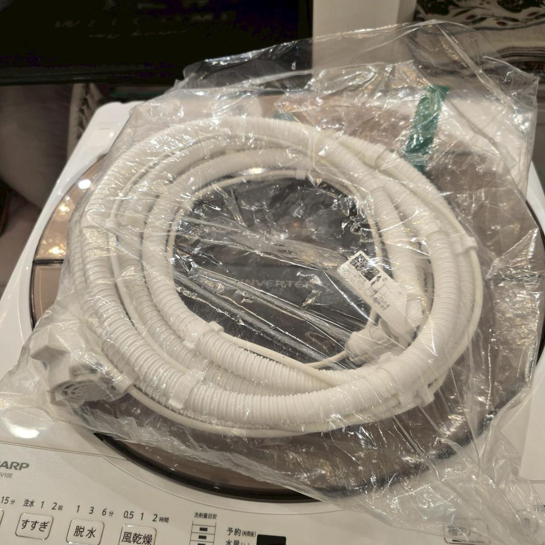 i+ SHARP シャープ 穴なし槽 ES-GV10E-T 2020年 洗濯機