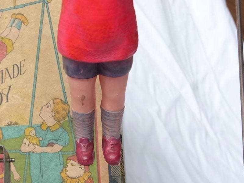 鉄棒運動 戦前製 セルロイド ゼンマイ おもちゃ 箱入り 昭和レトロ 日本製