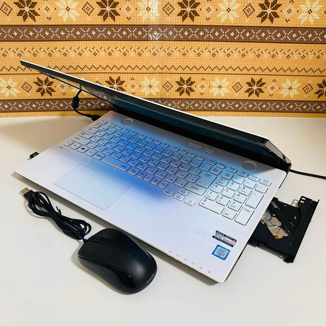 Y34 NECノートパソコン i5メモリ8G高速 Windows11オフィス付き