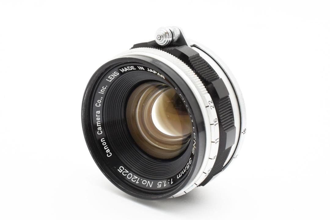 Canon 35mm 1:1.5 L39 レンズ 初期ロット オールドレンズ