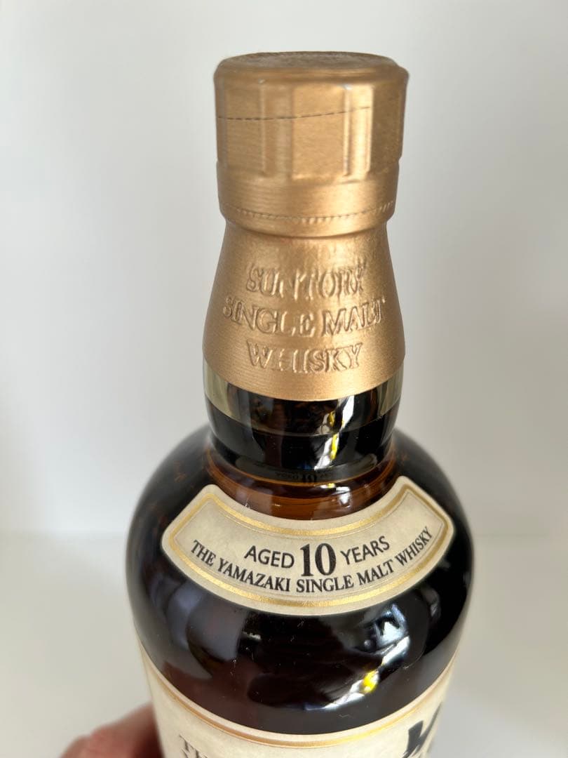 山崎 10年 シングルモルトウイスキー【箱無し】