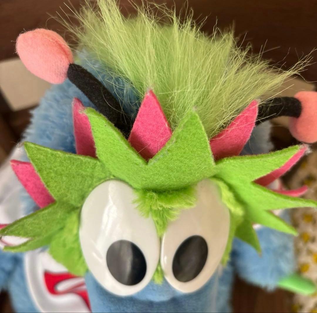 広島東洋カープ　特大スライリー　新井ハンドパペット