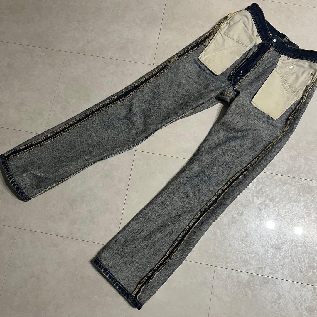 90s リーバイス 517 フレアジーンズ デニム 裏555 USA BIG E