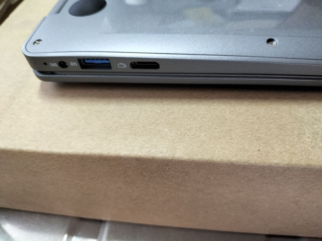 日本語配列ノートPC グレーWindows10