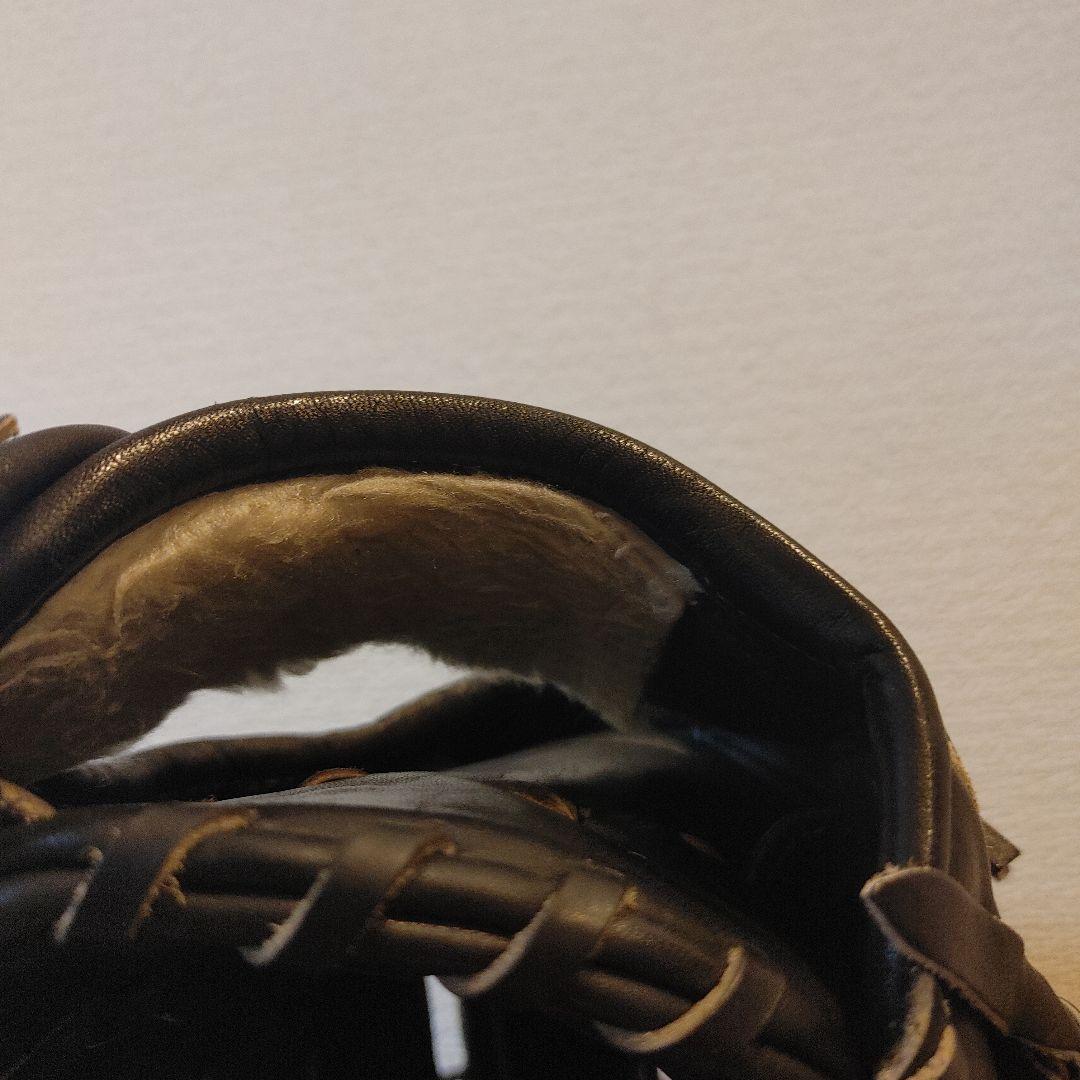 ミズノ グローバルエリート Lシリーズ 右投げ 外野 軟式グローブ　ブラック