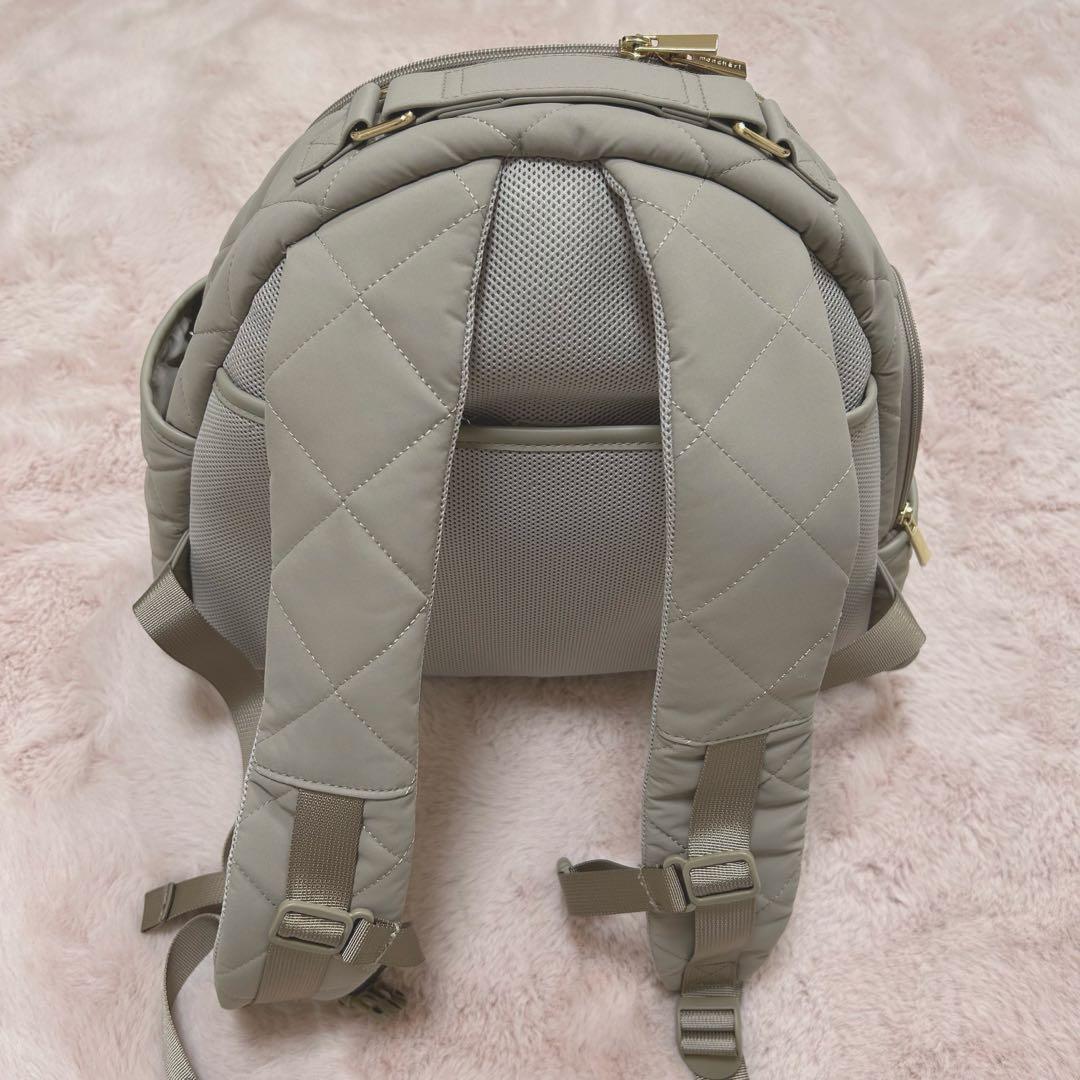 モンシェリ　撥水ドームキルティングリュック　moncheri 犬　キャリーバッグ