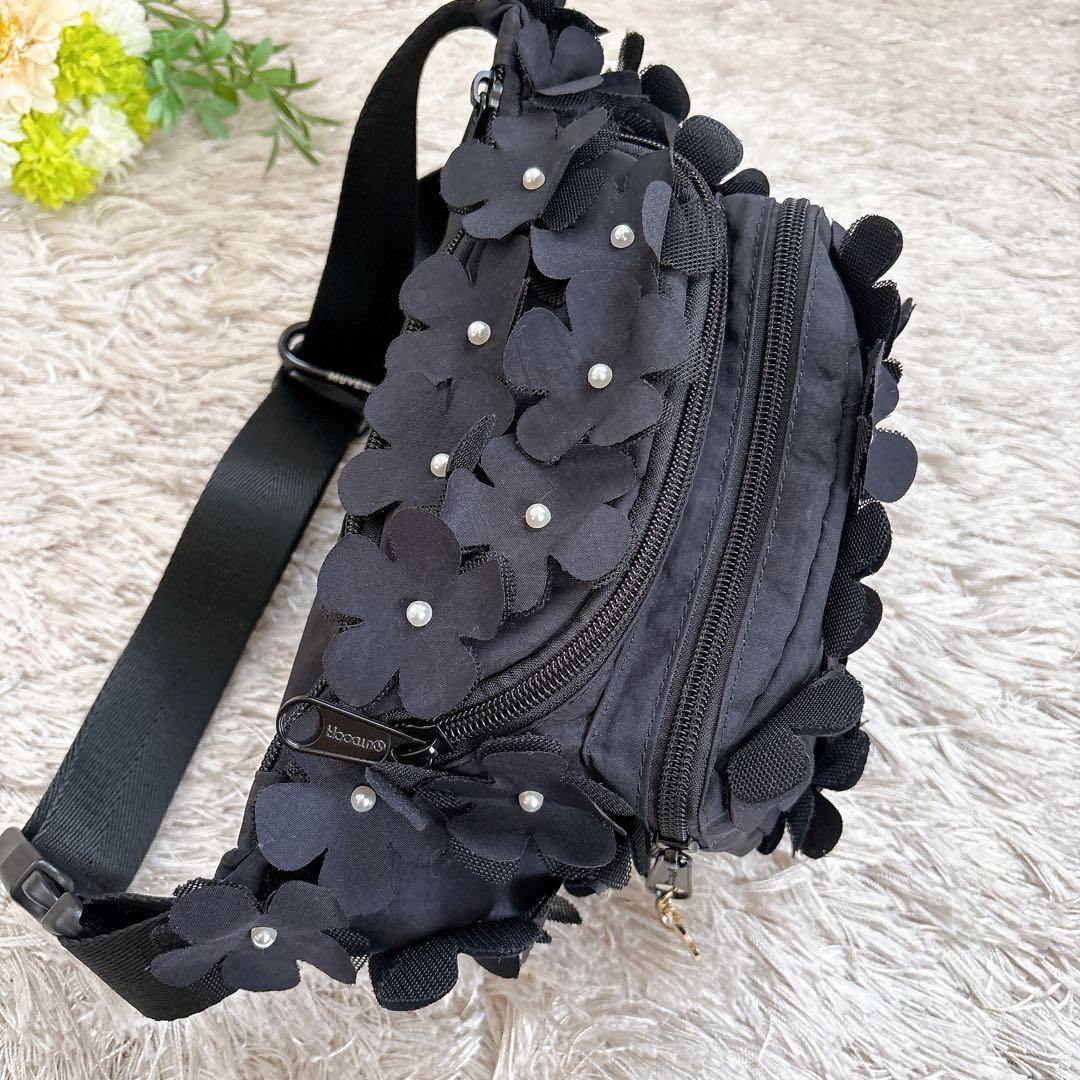 極美品✨MUVEILミュベール×アウトドアプロダクツ コラボ ウエストポーチ 黒