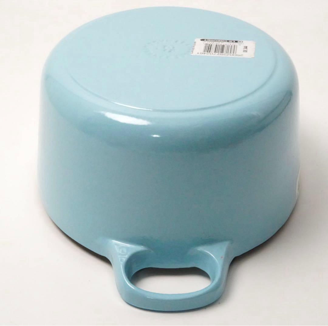 【未使用】LE CREUSET　ココット オーバル サテンブルー　25cm