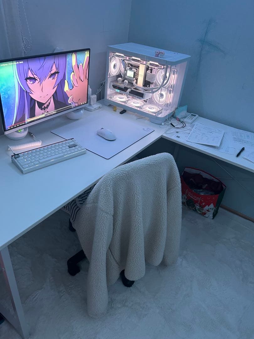 ネ*阪様 AsiaHorse Micro ATX PCケース ミドルタワー　白