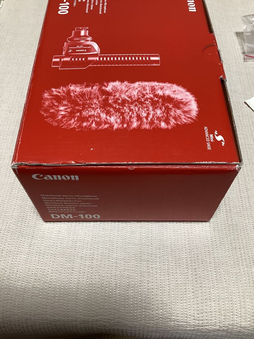 日本製　Canon DM-100 マイク 指向性　ビデオカメラ用