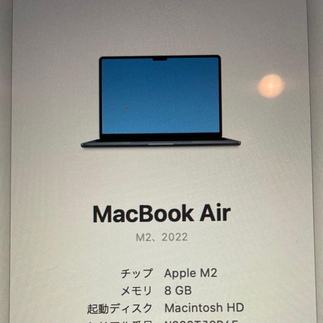 MacBook Air m2 スペースグレー 本体