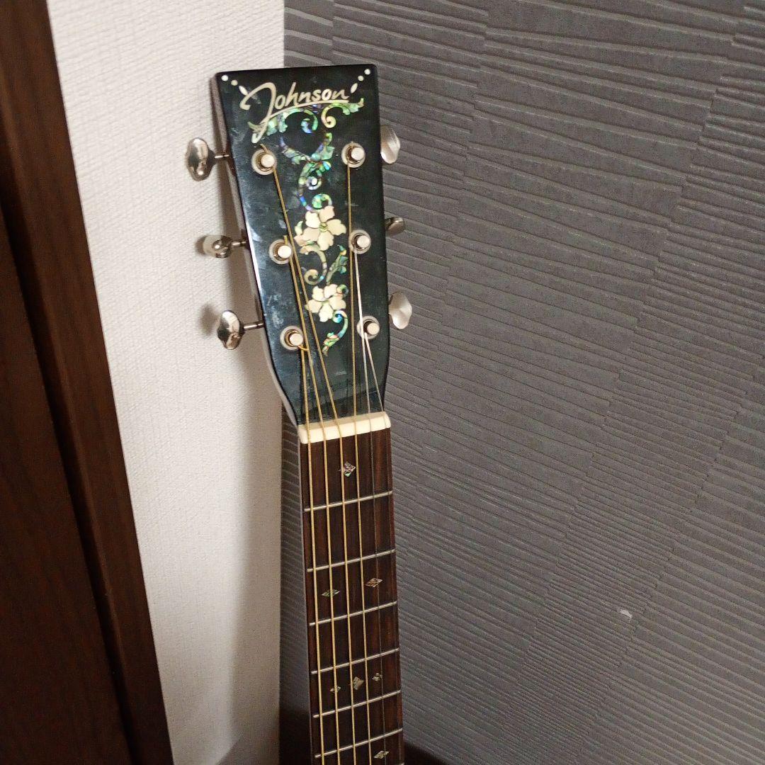 オール単板アコースティックギタージョンソンJO26 Johnson