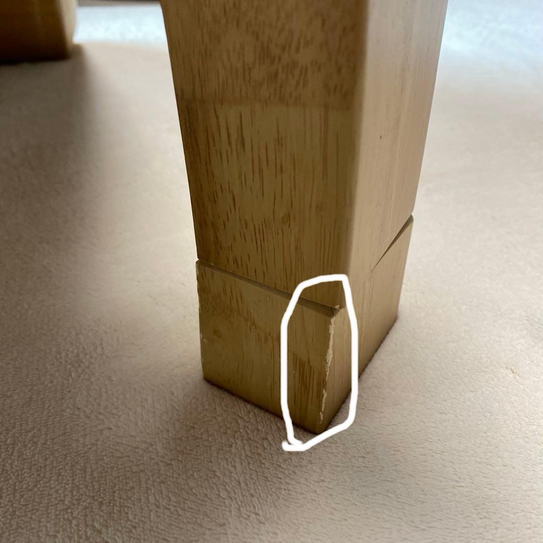 ナチュラルウッド こたつテーブル