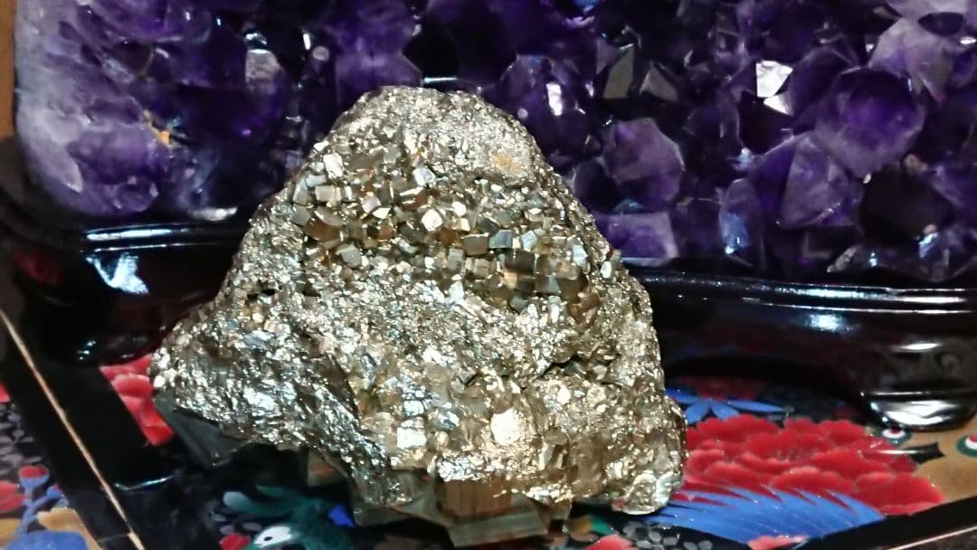 パイライト ペルー産 最高品質  強力な邪気祓い、攻撃や悪意を跳ね返す、危機回避