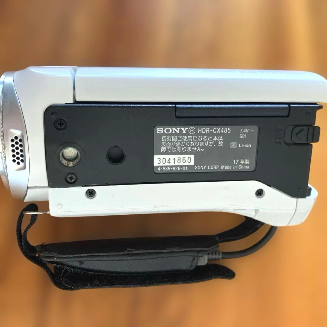 SONY ハンディカム HDR-CX485 セット（動作確認済み・初期化済み）