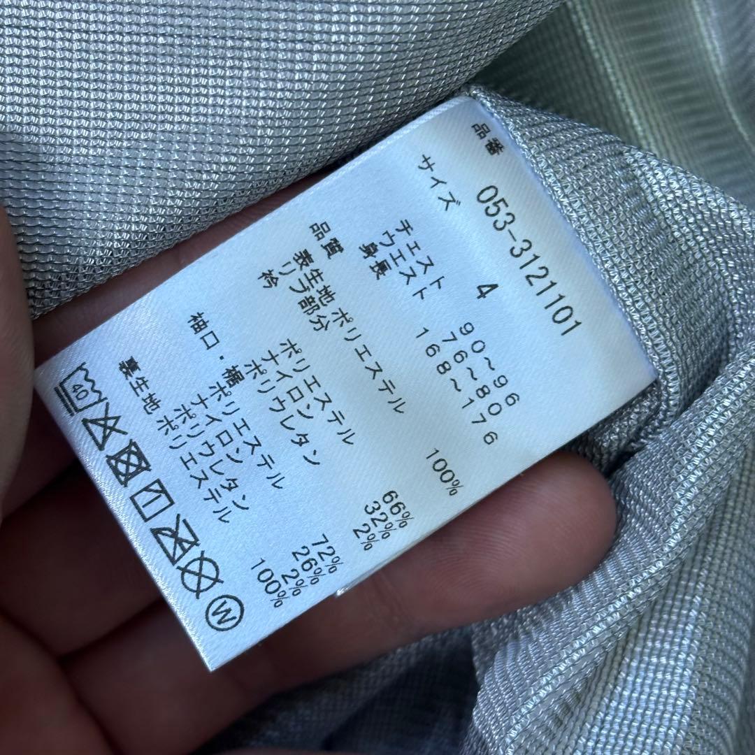 美品　PEARLY GATES ホワイトジャケット　ピステ　ナイロン