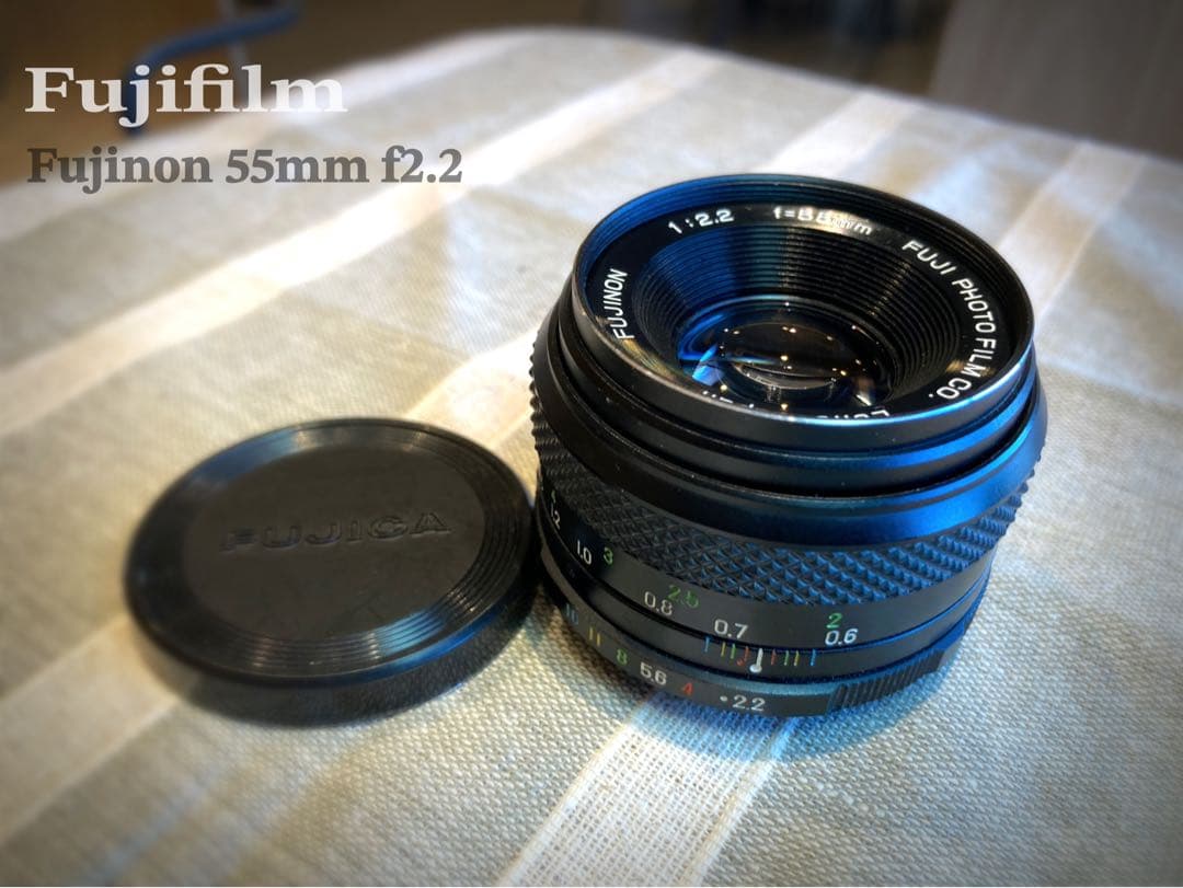 fujica st605ii＊fujinon 55mm f2.2＊完動品・美品