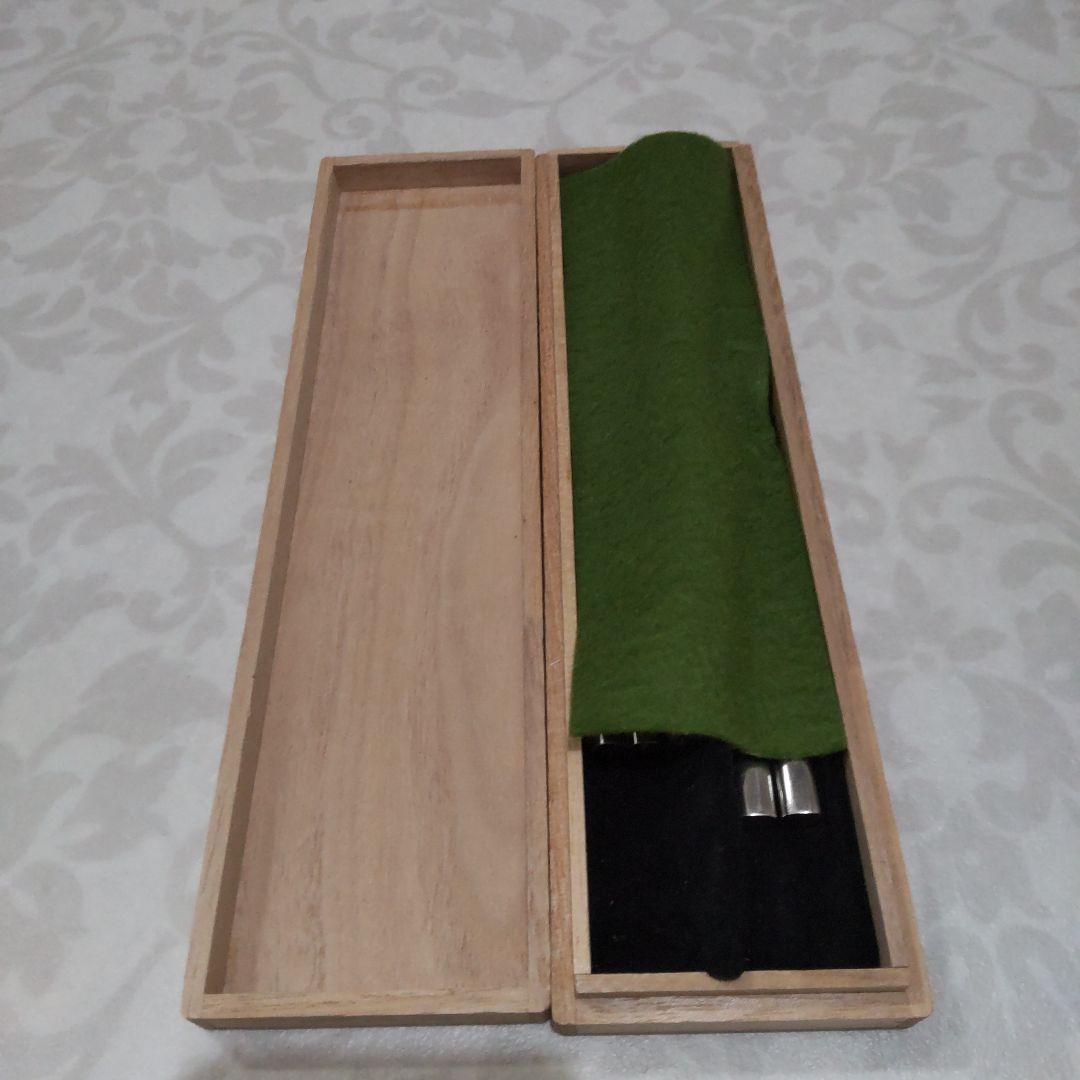 齋*彦様 夫婦箸 銀製