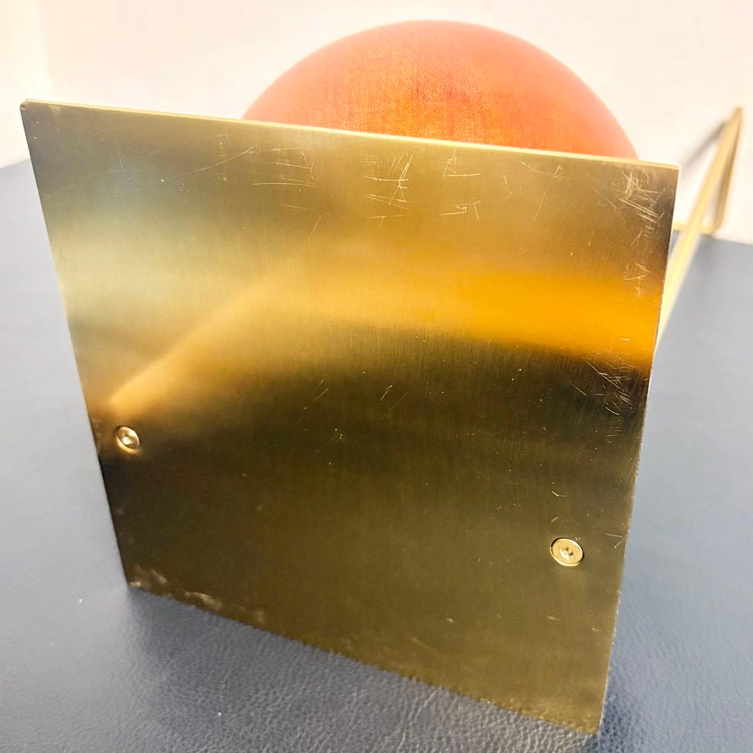 HERE by DETAIL スロープブックエンド ゴールド 本立て 本棚