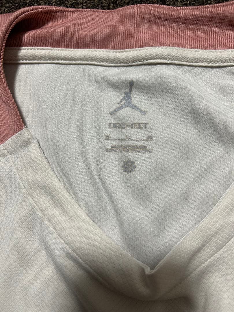 Jordan PSG DRI-FIT シャツ ホワイト/ピンク/ネイビー