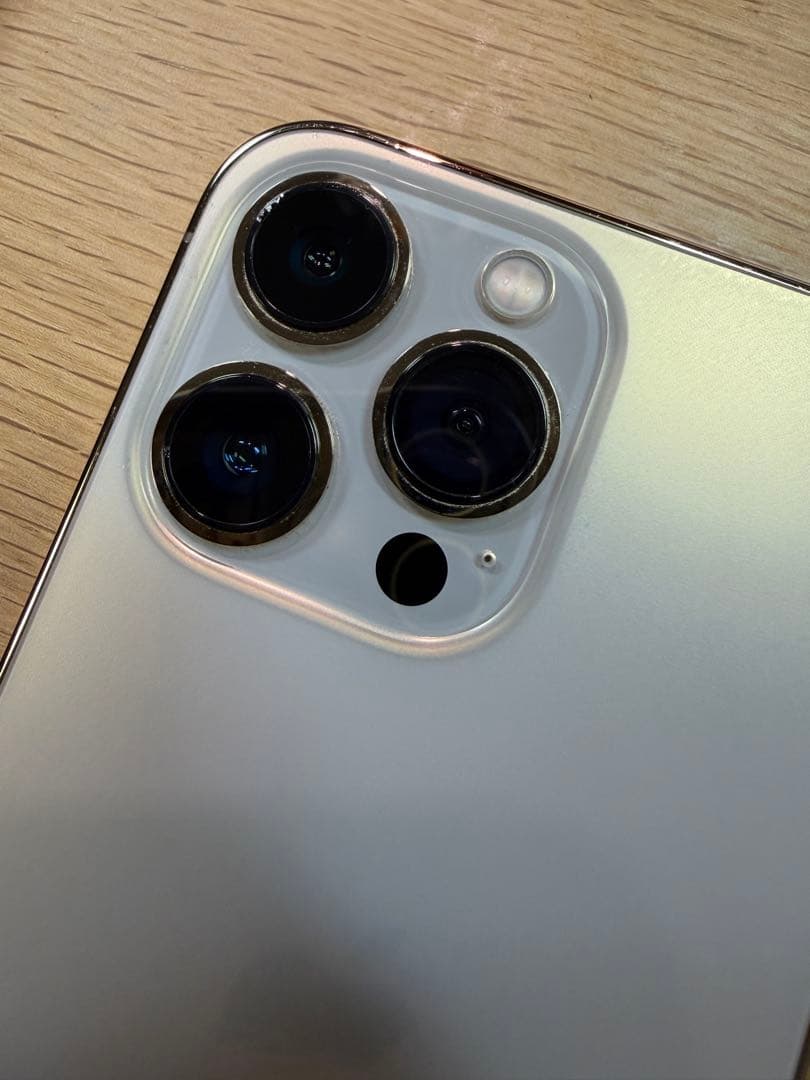 iPhone13Pro ゴールド SIMフリー　残総バッテリー75%