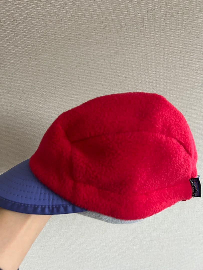 90s patagoniaパタゴニア マルチカラー シンチラ フリースキャップ
