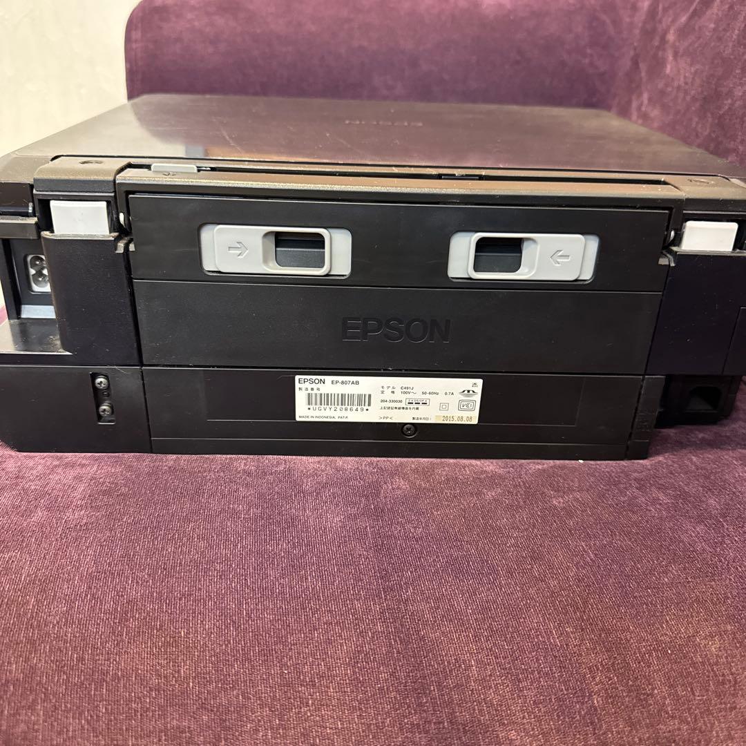 【ジャンク品】EPSON EP-807AB インクジェットプリンター
