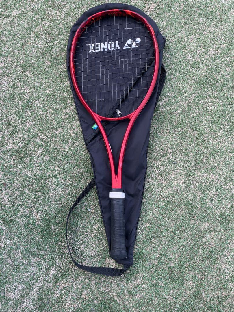 YONEXジオブレイク70V UL1 サイバーナチュラルブラスト黒28lbv張り