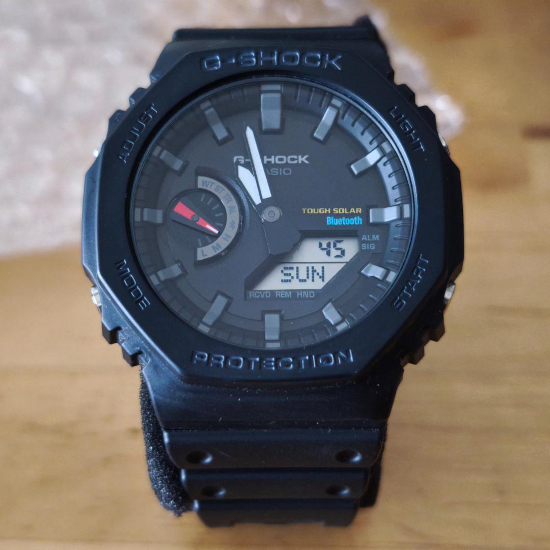 CASIO G-SHOCK GA-B2100-1AJF Bluetoothソーラ