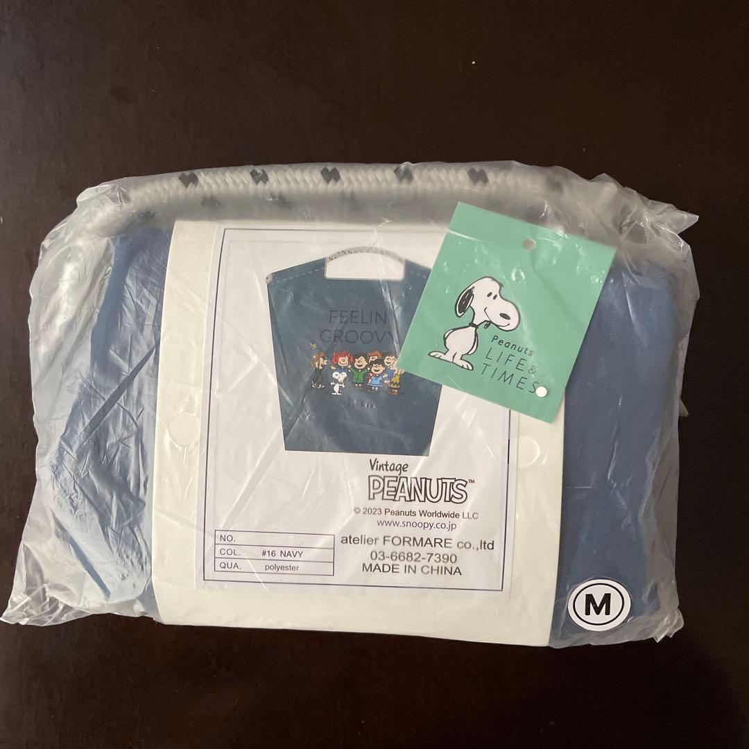 ボールアンドチェーン スヌーピー ネイビー M 西宮阪急限定