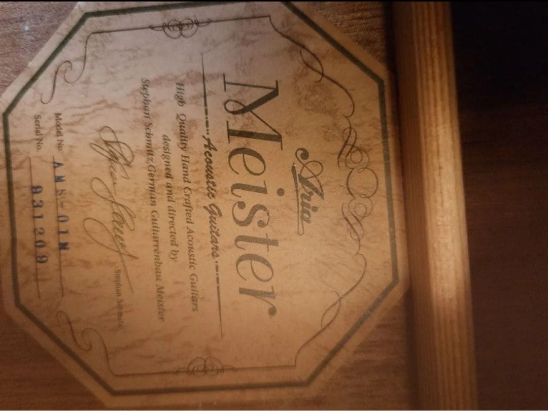 ギター ARIA Meister AMS-01